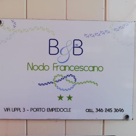 B&B Nodo Francescano Porto Empedocle Luaran gambar
