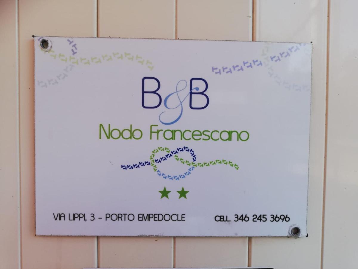B&B Nodo Francescano Porto Empedocle Luaran gambar